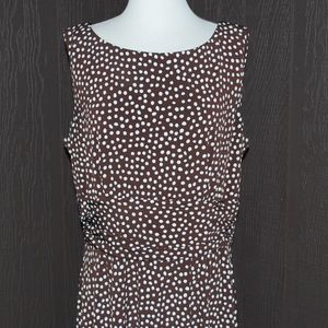 Perceptions New York Polka Dot Dress sz 16